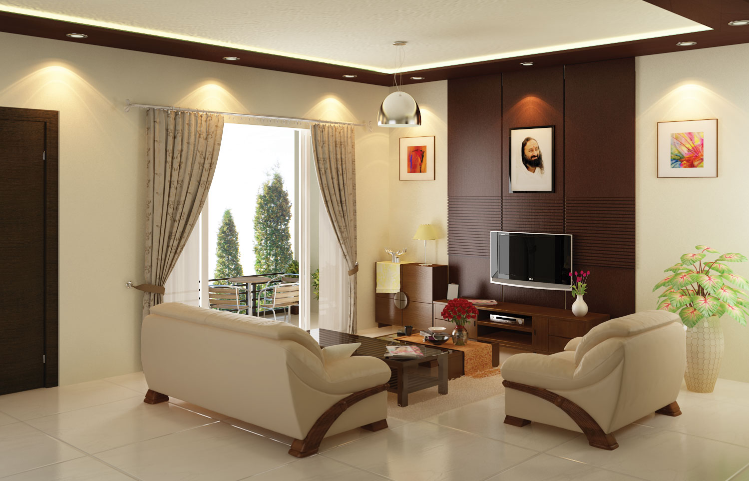 Soudhamini Living Room View